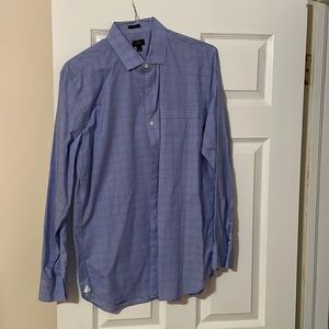 J.Crew men’s large blue and red plaid